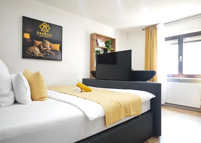 Фото Danessi-Business-Apartment, Nahe Industriegebiet Und Koblenz, Wlan, Smart Tv Boxspringbett Mit Waipu, Vollausgestattete Kueche Uvm Мюльхайм-Керлих