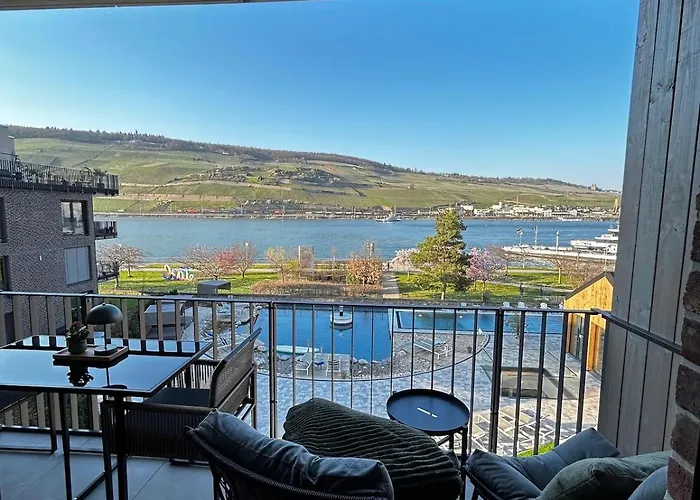 fotos do Rhein Hideaway I Balkon Mit Direktem Rheinblick I Tg-Stellplatz Inklusive Apartamento Bingen am Rhein